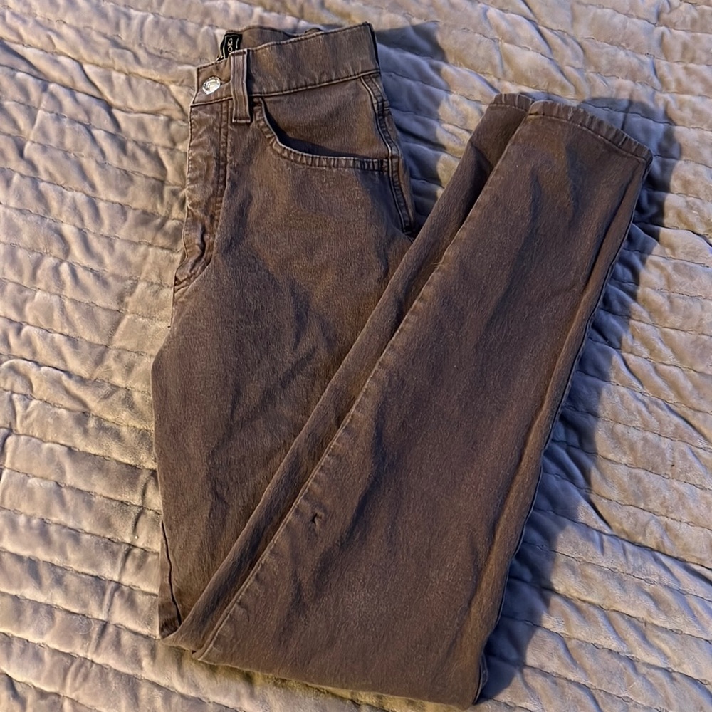 Brown Fendi jeans